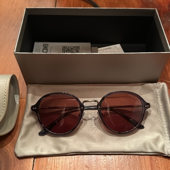 NWT Giorgio Armani Blue Tortoise Sunglasses - Picture 3 of 3